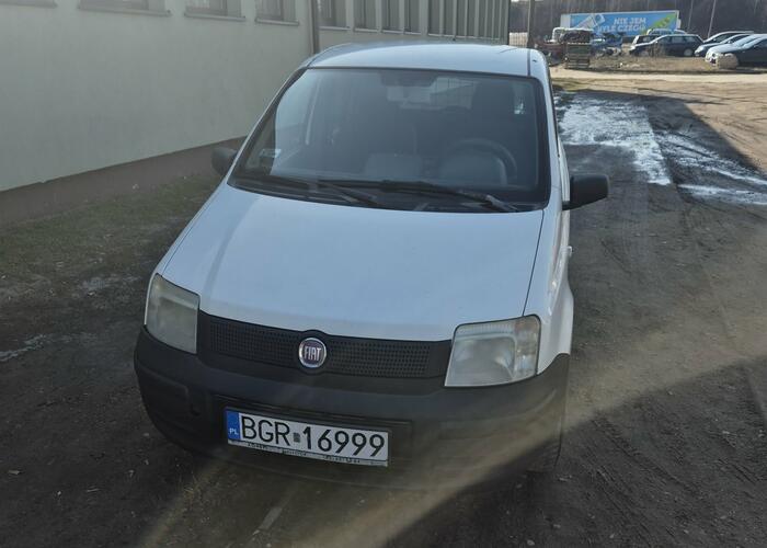 Grajewo ogłoszenia: Sprzedam Fiat Panda Van, 2007r., przebieg 283800km, vat-1 wbity w...